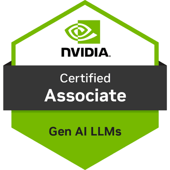 Certificação NVIDIA — Equipe de desenvolvedores NVIDIA Certified Developer, garantindo excelência em computação de alto desempenho e IA